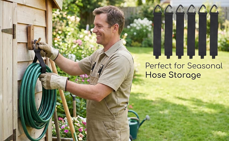 Perfect for SeasonalHose Storage