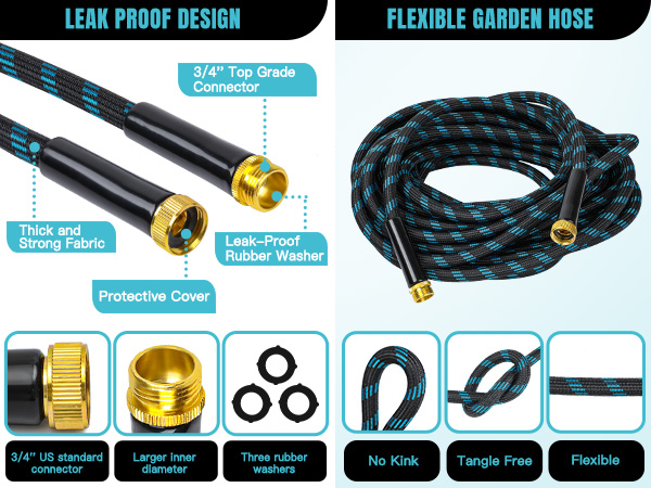 non expandable garden hose
