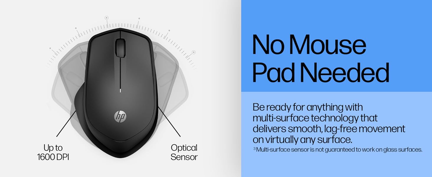 hewlett-packard hp-mouse pc quite-click noise-less portable travel-sized black small