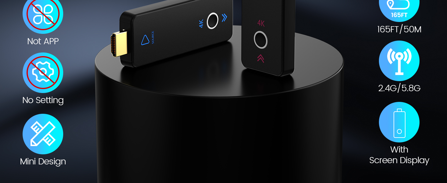 Great Value Wireless HDMI Transmitter &amp;amp; Receiver