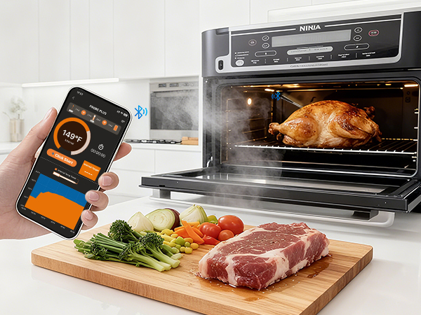 turkey thermometer oven safe leave in