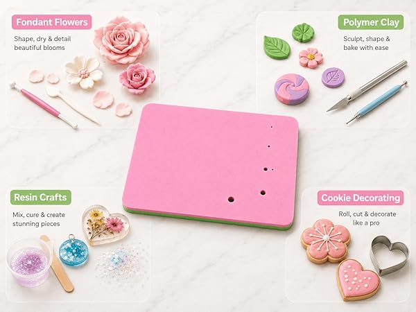 fondant mat