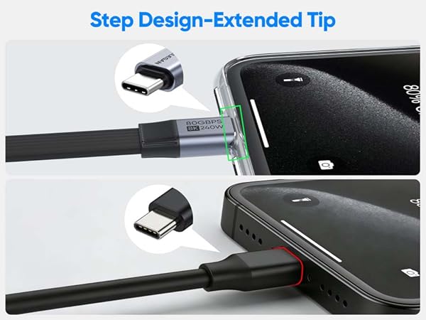 short usb c data cable