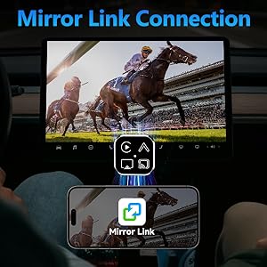 Mirror your phone to screen with small wireless adapter