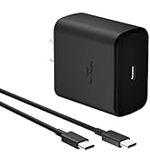 Super Fast Charger Type C, 45W USB-C Charger with 5Ft USB-C Cable, Samsung Charger Fast Charging ...