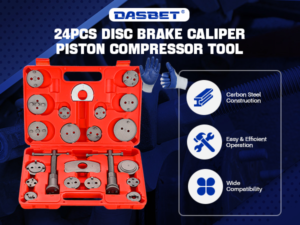 24pcs Brake Caliper Tool