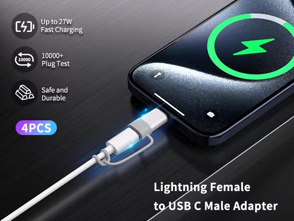 Type C Charger Converter Cord