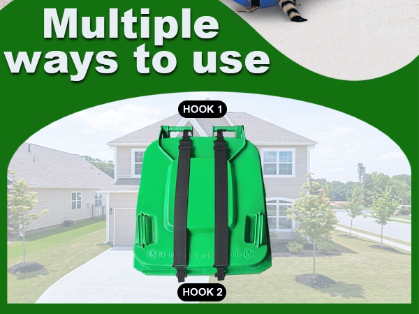 garbage can locks for animals
