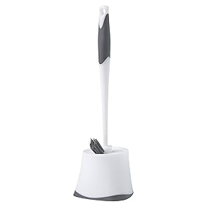 Clorox Under Rim Toilet Bowl Brush with Caddy