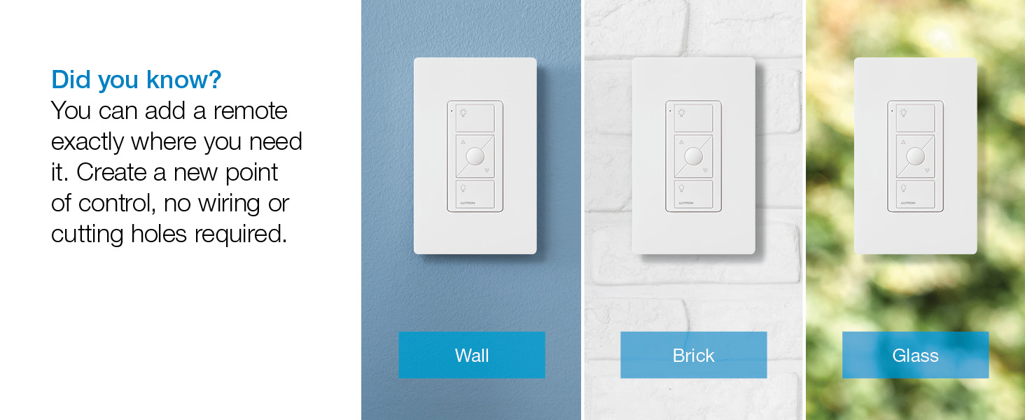 add a new point of control without pulling wires