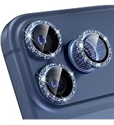 BOXDXB Compatible with iPhone (17/16/15/14 Pro Max) and iPhone (17/16/15/14 Pro) Camera Lens Prot...