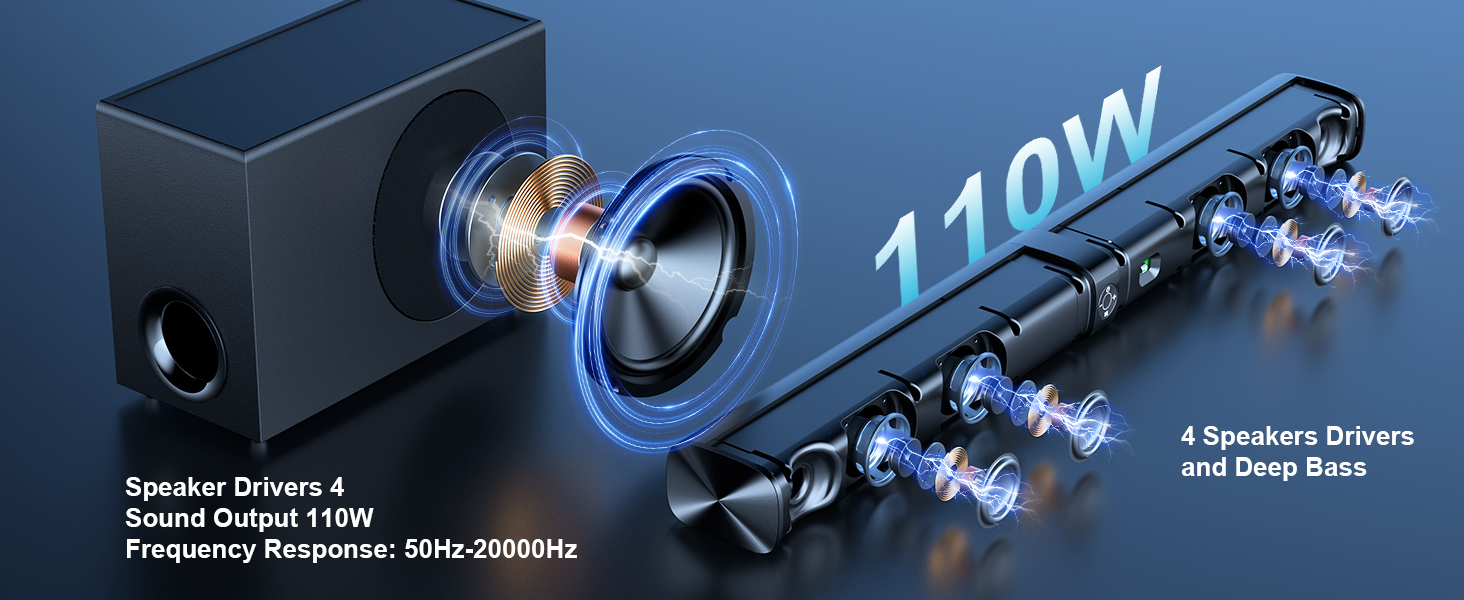 8000E sound bar