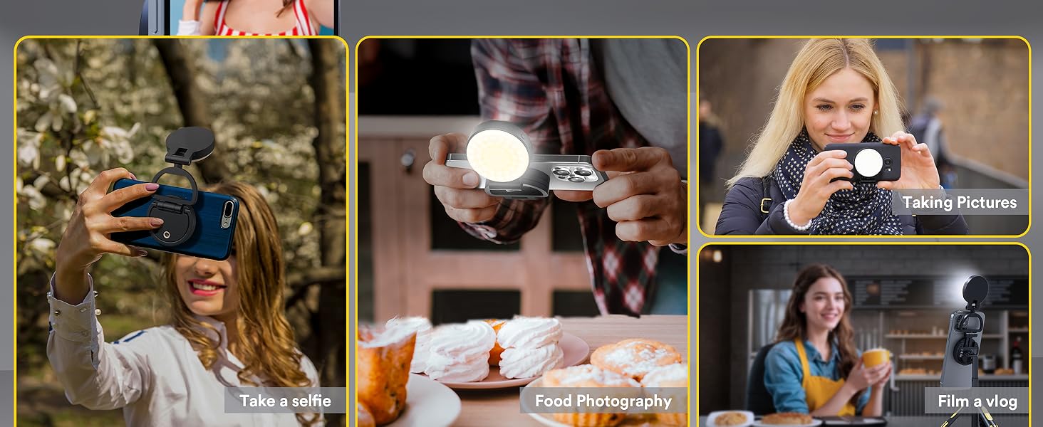 RALENO Magnetic Selfie Light PL-30