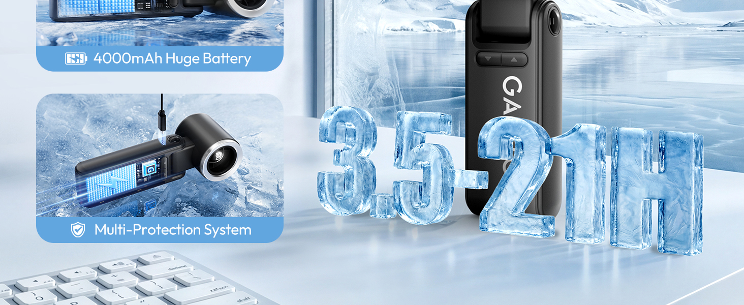 portable handheld turbo fan turbo fan abanico portatil recargable 21 cooling time high speed women