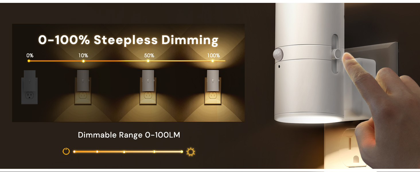 Dimmable Night lights