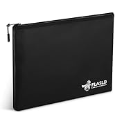 FLASLD Fireproof Document &amp; Money Bags, Large Fireproof &amp; Water Resistant Bag, Fireproof Folder S...