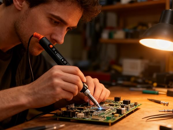 NORYEEBRAN 110V Soldering Iron Premium Kit 