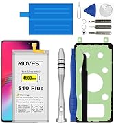 MOVFST Replacement Battery for Samsung Galaxy S10 Plus,4500mAh High Capacity Battery Fit for Sams...