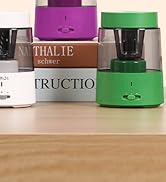 ZMOL Electric Pencil Sharpener, Automatic Pencil Sharpeners Kids, Battery Rechargeable Pencil Sha...