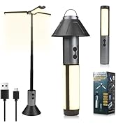 Telescopic Camping Light, 3000mAh Rechargeable Camping Lantern - 2 Dimmable Modes &amp; 3 Flashlight ...