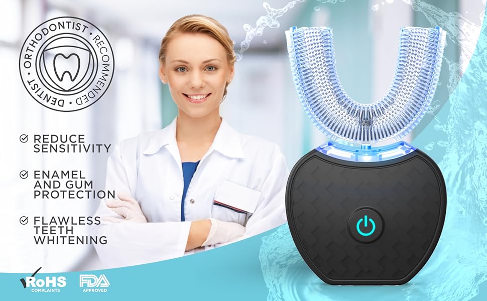 360 toothbrush, automatic toothbrush, ultrasonic teeth cleaner, electric toothbrushes