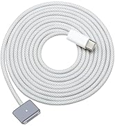 DERLULU USB-C to Magnetic 3 Fast Charging Cable (2 m/6.6 ft), Compatible with MacBook Air (15''/1...