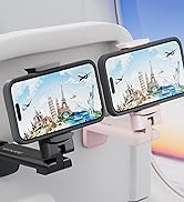 MiiKARE Airplane Travel Essentials Phone Holder, Universal Handsfree Phone Mount for Flying with ...
