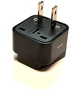 Tmvel Universal International Power Adapter Plug Tip Converter - Convert Europe, EU/UK/CN/AU to U...
