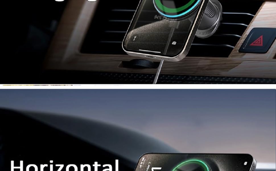 wireless car charger mount