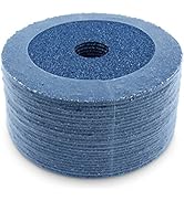 BHA Zirconia Resin Fiber Sanding and Grinding Discs, 4.5” x 7/8”, 36 Grit - 25 Pack