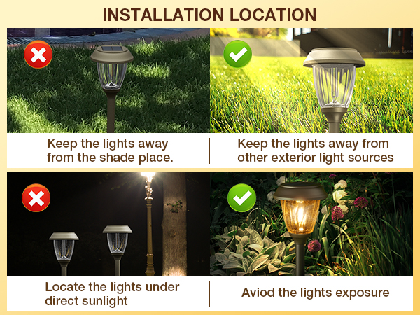 solar power lights outdoors