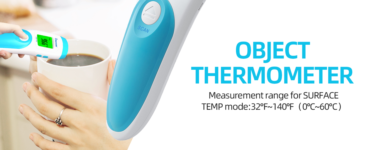 Forehead &amp;amp; Object Thermometer