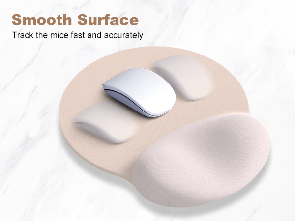 Smooth surface mousepad