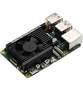 iUniker Ultra-Quiet Active Cooler for Raspberry Pi 5, ICE Peak Cooler for Raspberry Pi 5, Aluminu...