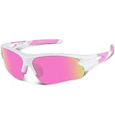 BEACOOL Polarized Sports Sunglasses for Men Women Youth Baseball Fishing Cycling Running Golf Mot...