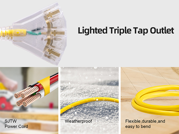 S+30FT-M5-LEPENEL Retractable Extension Cord Reel