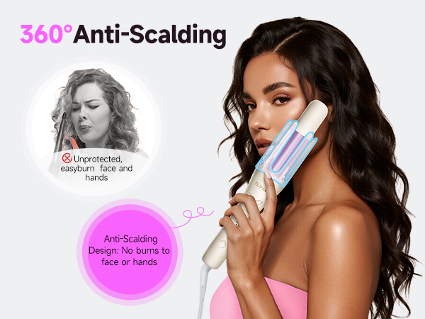 self curling hair curler