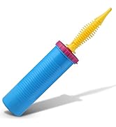 KAWKALSH Hand Balloon Pump, Dual Action Two-Way Inflator, Manual Air Blower for Balloons
