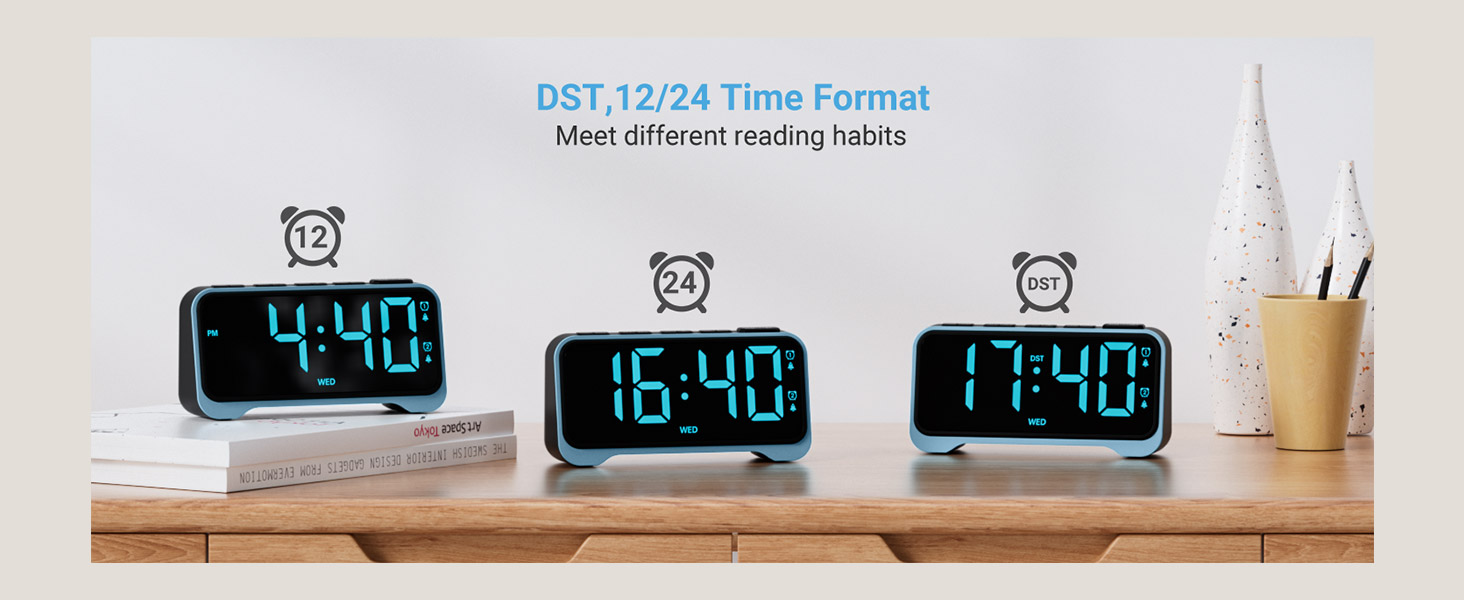 loud alarm clock for heavy sleepers adults