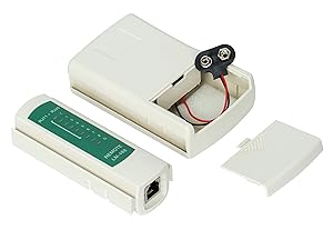 WEETOTUNG NETWORK RJ45 Cat5 Cat5e CAT6 Cable Tester Without Battery Not Included Master Remote