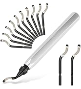 Deburring Tool with 12 High Speed Steel Blades, Deburring Tool 3D Printing, Deburring Tool for Me...