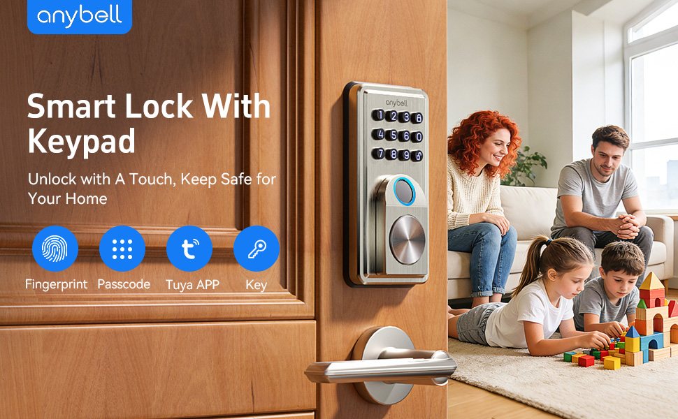 smart door lock keypad
