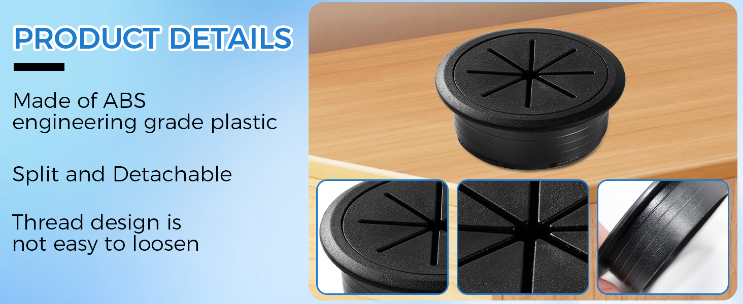 cable pass through grommet plastic wire cover cable cover wall