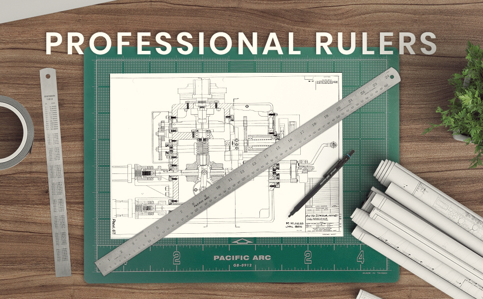 Professional Stainless Steel Ruler
