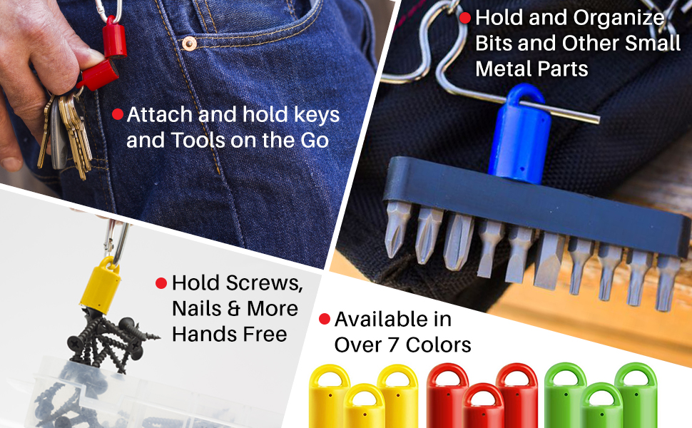 magnet, magnets, tools, organizer, magnetpal, key chain, tool,