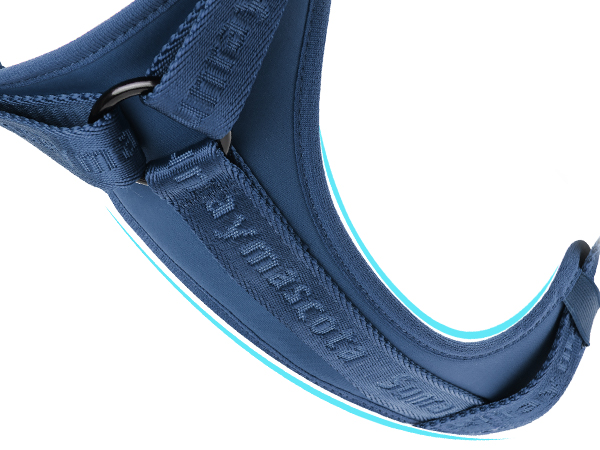 dog harness blue