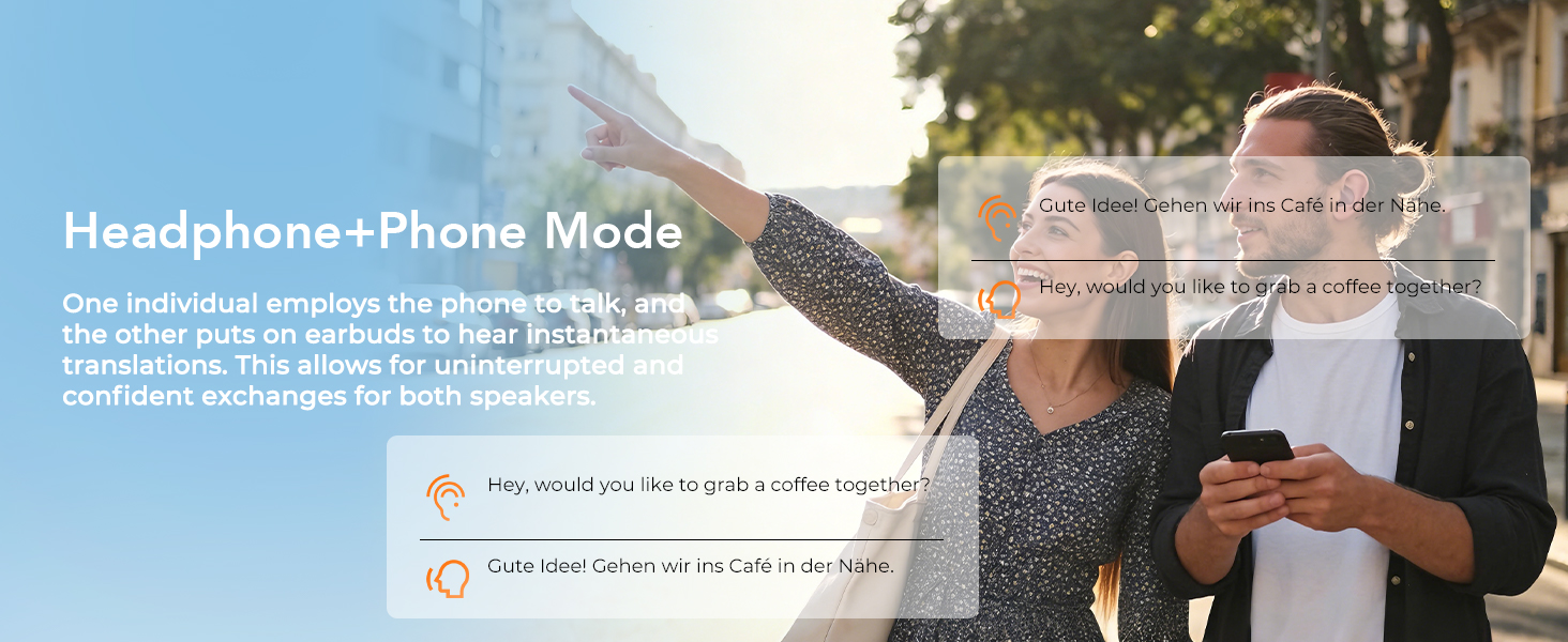 AI Language Translator Earbuds