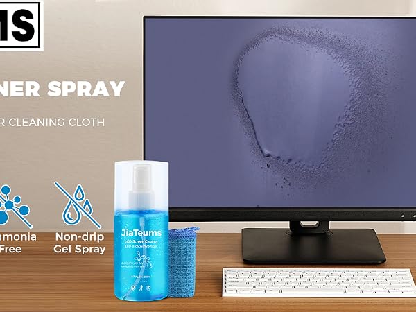 JIATEUMS non drip TV screen cleaner