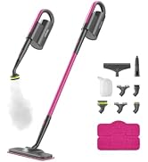 Schenley Steam Mop Cleaner with Detachable Handheld Steamer for Cleaning Hardwood, Laminate Floor...