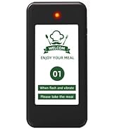 Single Restaurant Pager Rechargeable Buzzer Compatible with SavvyMate Wireless Restaurant Pager S...